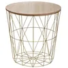Image de Table dappoint Kumi doré D40cm - Atmosphera Créateur dintérieur