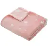 Image de Plaid Phosphorescent 125x150cm Rose - Atmosphera