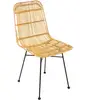 Image de Chaise Kubu Rotin Métal - Atmosphera