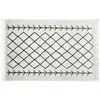 Image de Tapis Delhi Coton Noir Et Blanc 120x170cm - Atmosphera
