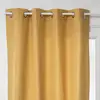Image de Rideau Clem Jaune Moutarde 140x260cm - Atmosphera