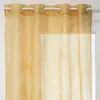 Image de Voilage Devo Jaune Moutarde 140x240cm - Atmosphera