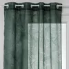 Image de Voilage Devo vert cèdre 140x240cm - Atmosphera Créateur dintérieur