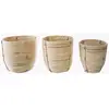 Image de Set De 3 Pots Rotin D24/25/34cm - Atmosphera