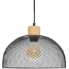Image de Suspension Sam Métal Noir D30cm - Atmosphera