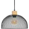 Image de Suspension Sam métal noir D30cm - Atmosphera Créateur dintérieur
