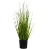Image de Herbe Artificielle En Pot Cat Tails H70cm - Atmosphera