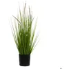 Image de Herbe artificielle en pot cat tails H70cm - Atmosphera Créateur dintérieur