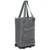 Image de Sac De Shopping Avec 2 Roulettes Gris - 5five