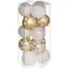 Image de Boules De Noël Colorama De Noël Lot De 15 En Plastique D5cm - Feeric Lights & Christmas