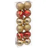 Image de Féérie Lights & Christmas - Kit de décorations pour sapin de noël - 12 Pièces - Rouge et doré