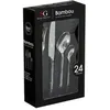 Image de Ménagère en acier inoxydable Bambou 24 pièces