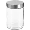 Image de Bocal verre couvercle inox Nixo 12L - 5 five simply smart