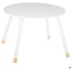 Image de Table enfant Douceur blanc D60cm - Atmosphera Créateur dintérieur
