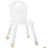 Image de Chaise enfant Douceur blanc - Atmosphera Créateur dintérieur