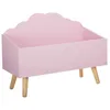 Image de Coffre enfant Nuage rose 58x28cm - Atmosphera createur dinterieur