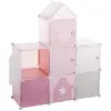 Image de Meuble de rangement chateau rose