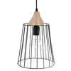 Image de Suspension Filaire Nut Métal Noir D23cm - Atmosphera