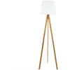 Image de Lampadaire Trépied Bahi Bambou H160cm - Atmosphera