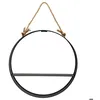 Image de Étagère murale Modern noir D55cm - Atmosphera Créateur dintérieur