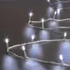Image de Guirlande Lumineuse 200 Led 20m Avec Timer Extérieur Blanc Froid Fil Transparent - Feeric Lights & Christmas