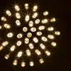 Image de Guirlande Lumineuse 300 Led 30m Avec Timer Extérieur Blanc Chaud Fil Vert - Feeric Lights & Christmas