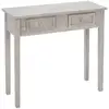 Image de Console Charme Bois Blanchi L80cm - Atmosphera