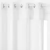 Image de Voilage Elsa Blanc 140x240cm - Atmosphera