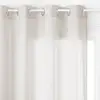 Image de Voilage Elsa Blanc Ivoire 140x240cm - Atmosphera