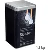 Image de Boîte à sucre poudre métal Black Edition noir - 5 five simply smart