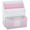 Image de Bibliothèque avec bac à roulettes girl rose