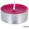 Image de Lot De 10 Bougies Parfumées Framboise 150g - Atmosphera Créateur D'intérieur