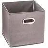 Image de Panier tissu 31x31cm Mix N Modul gris clair chiné - 5 five simply smart