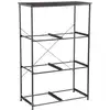 Image de Etagère En Métal Mix N' Modul - H. 104,5 - Noir
