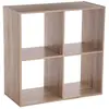Image de Étagère 4 Cases Mix N' Modul Effet Chêne Naturel - 5five