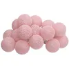 Image de Guirlande LED 16 boules pile rose clair L255cm - Atmosphera Créateur dintérieur