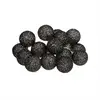 Image de Guirlande Led 16 Boules Pile Noir L255cm - Atmosphera