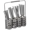 Image de Ménagère 24 Pièces Avec Rack "géo" 24cm Gris