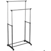 Image de Portant à vêtement double à roulettes Pan - 5 five simply smart