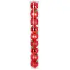 Image de Lot De 9 Boules D.6cm Rouge - Feeric Lights & Christmas