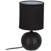 Image de Lampe Céramique Timéo Noir Mat H25cm - Atmosphera
