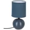 Image de Lampe Céramique Timéo Bleu Mat H25cm - Atmosphera