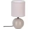 Image de Lampe Céramique Timéo Gris Taupe Mat H25cm - Atmosphera