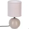 Image de Lampe céramique Timéo gris taupe mat H25cm - Atmosphera Créateur dintérieur
