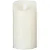 Image de Bougie Led Ronde H.20cm Blanc Chaud - Atmosphera