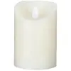 Image de Bougie Led Rond Blanc H14.5cm