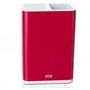 Image de Porte Ustensiles & Bloc Couteaux "néo" 23cm Rouge