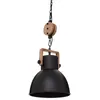 Image de Suspension Silas métal noir D23cm - Atmosphera Créateur dintérieur