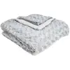 Image de Plaid Bouclette Fausse Fourrure Gris 120x160cm - Atmosphera