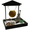 Image de Jardin Zen Avec Gong Devika 15x12cm Bois - Atmosphera
